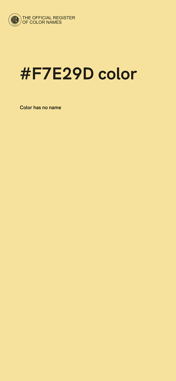 #F7E29D color image