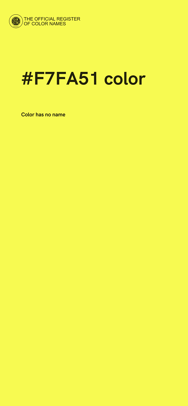 #F7FA51 color image