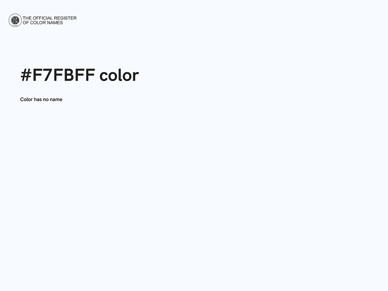 #F7FBFF color image