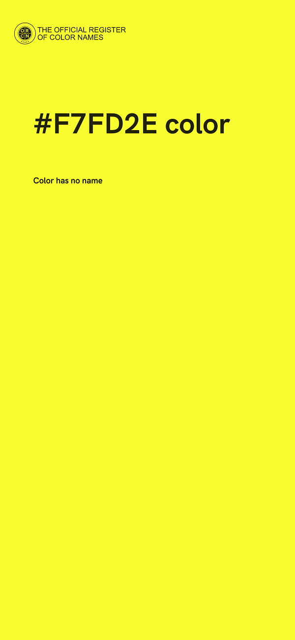 #F7FD2E color image
