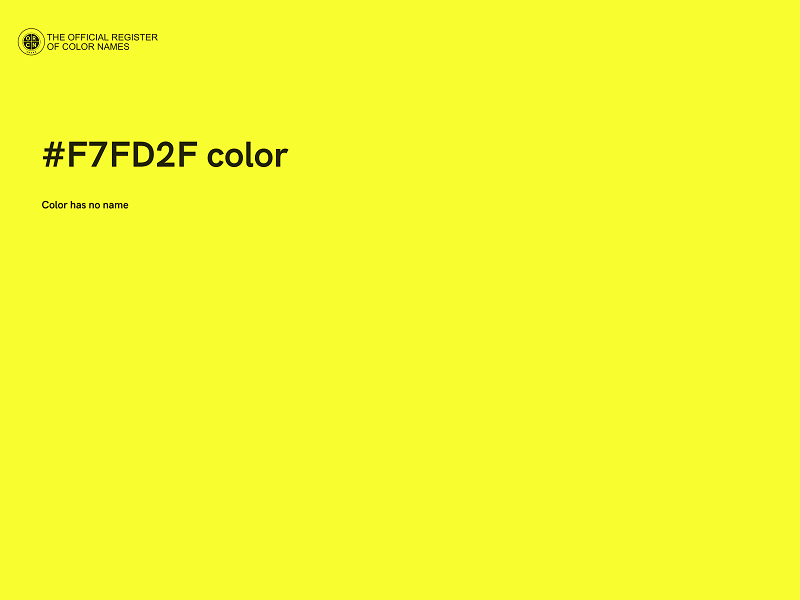 #F7FD2F color image