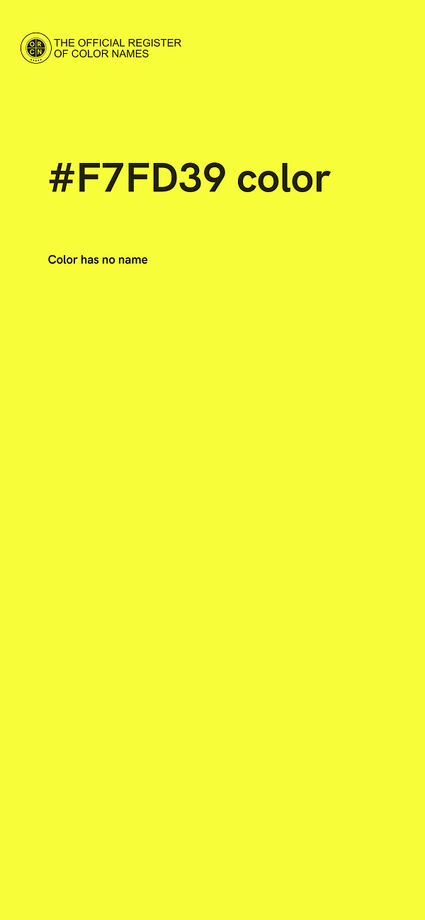#F7FD39 color image
