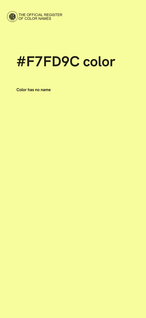 #F7FD9C color image