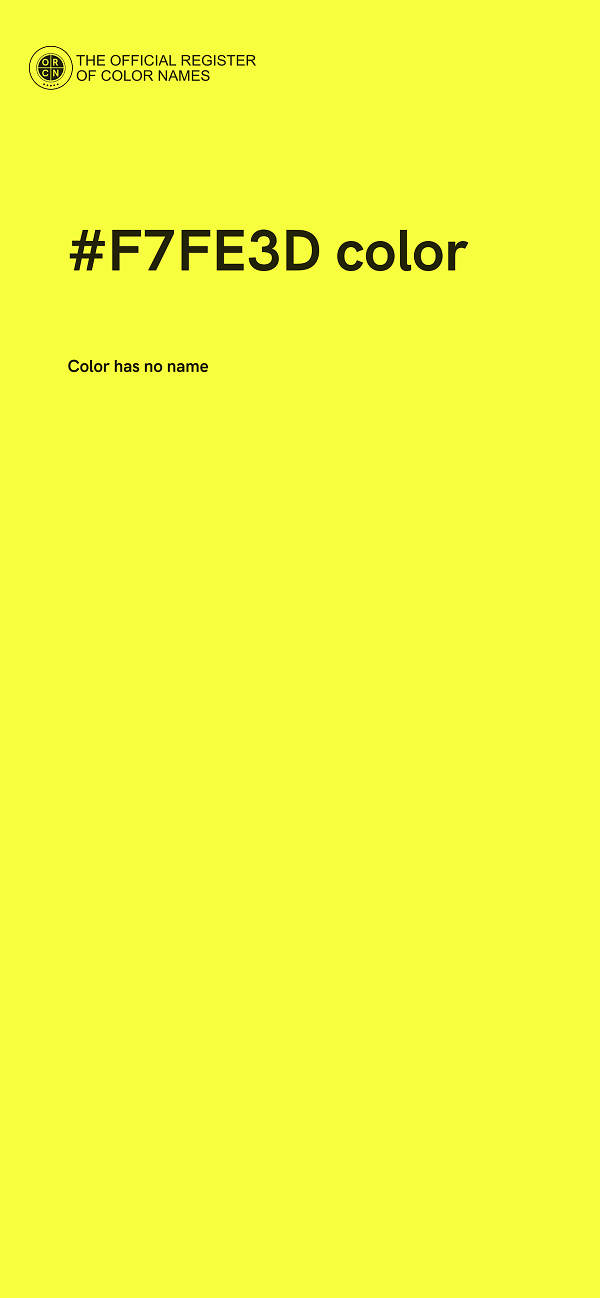 #F7FE3D color image