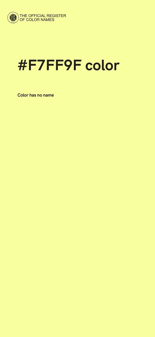 #F7FF9F color image
