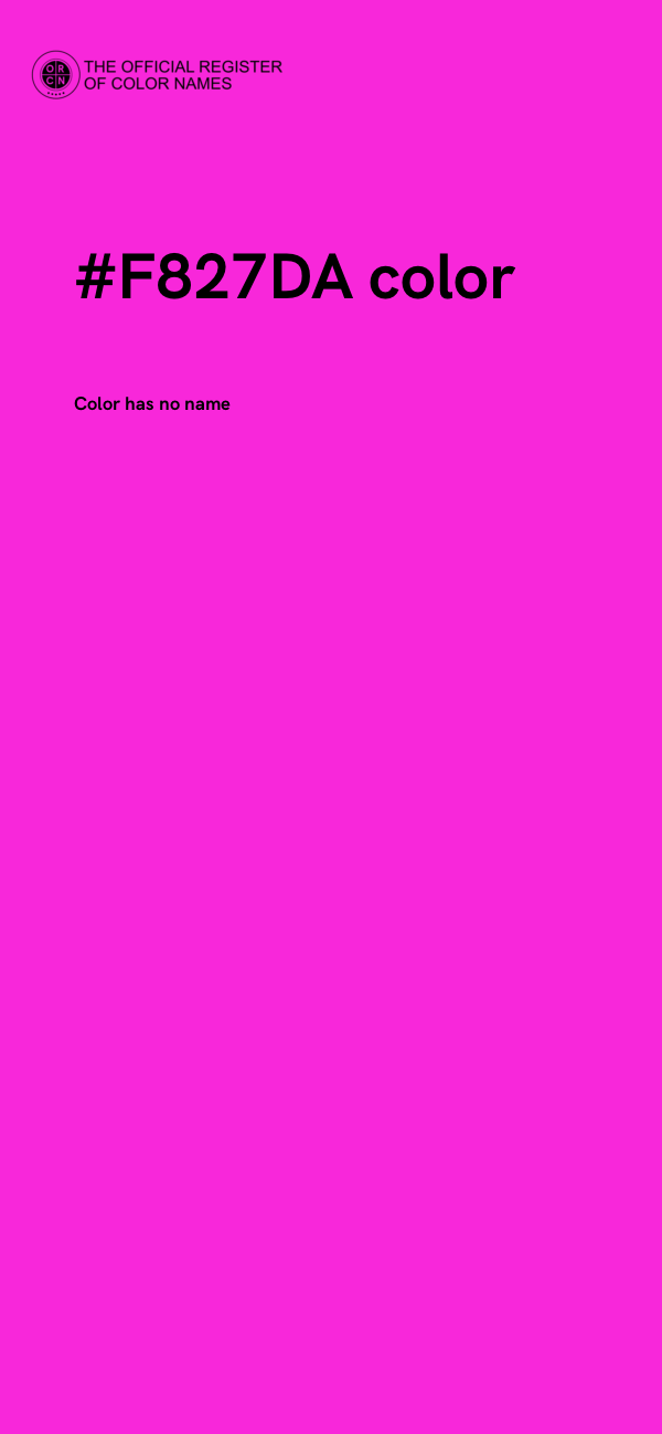 #F827DA color image