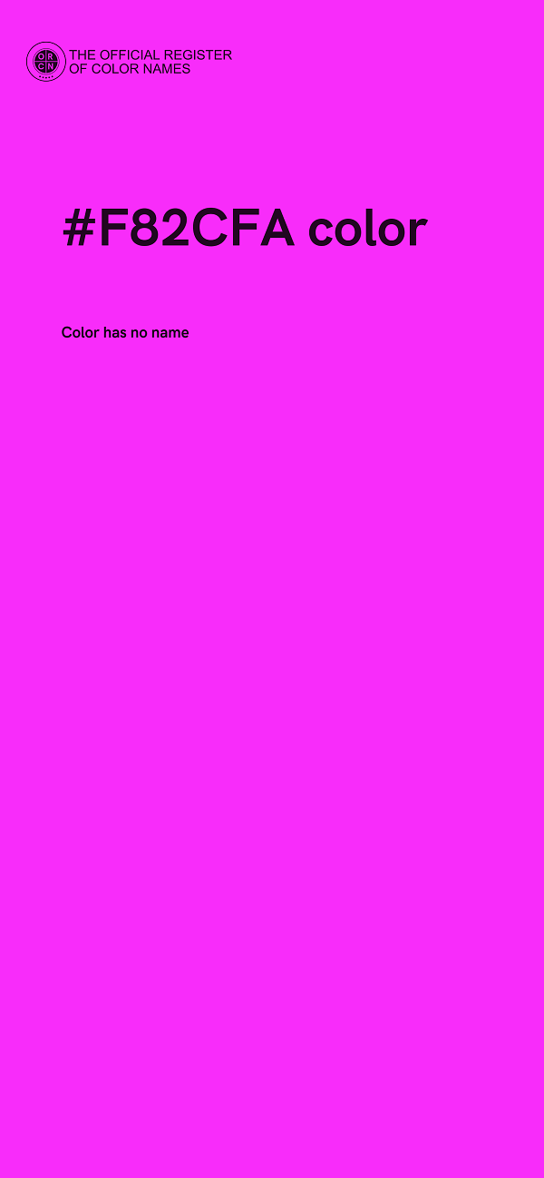 #F82CFA color image