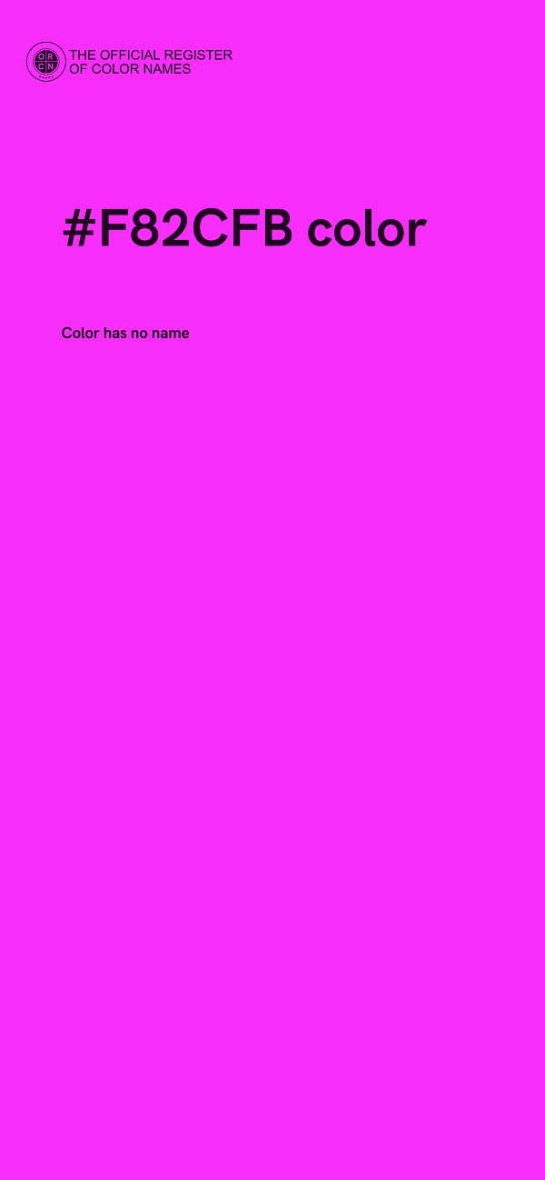 #F82CFB color image