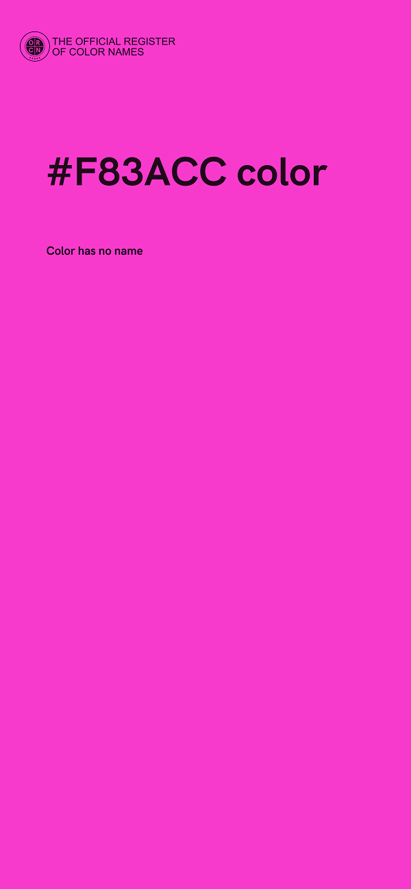 #F83ACC color image