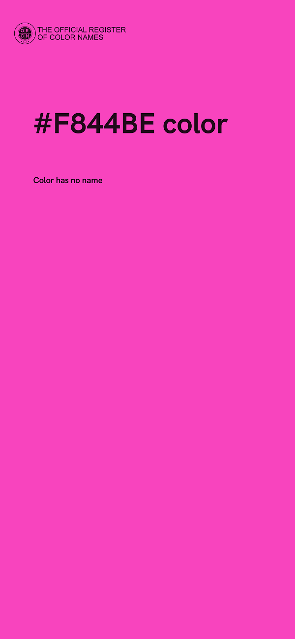 #F844BE color image
