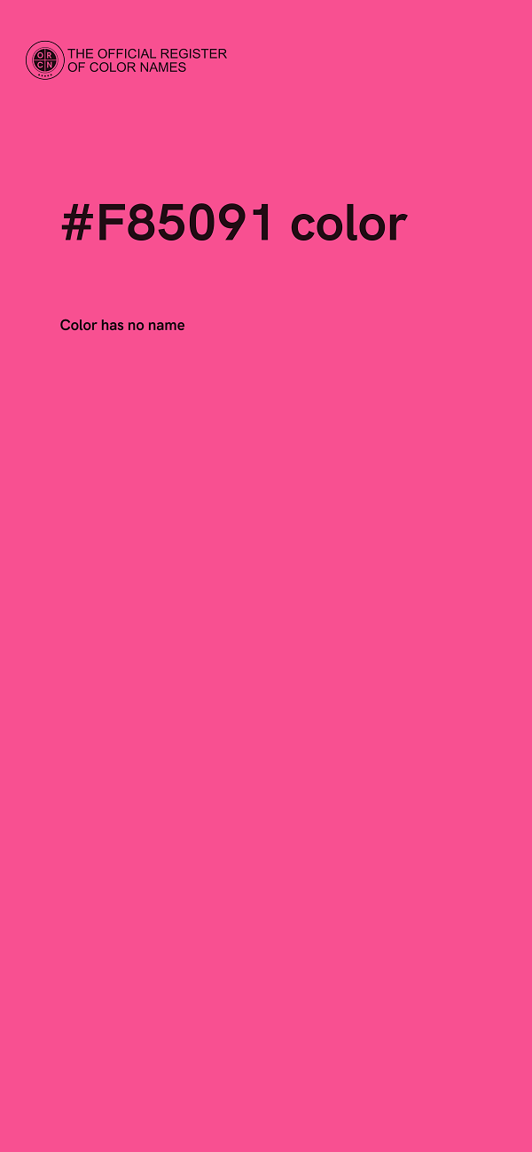 #F85091 color image