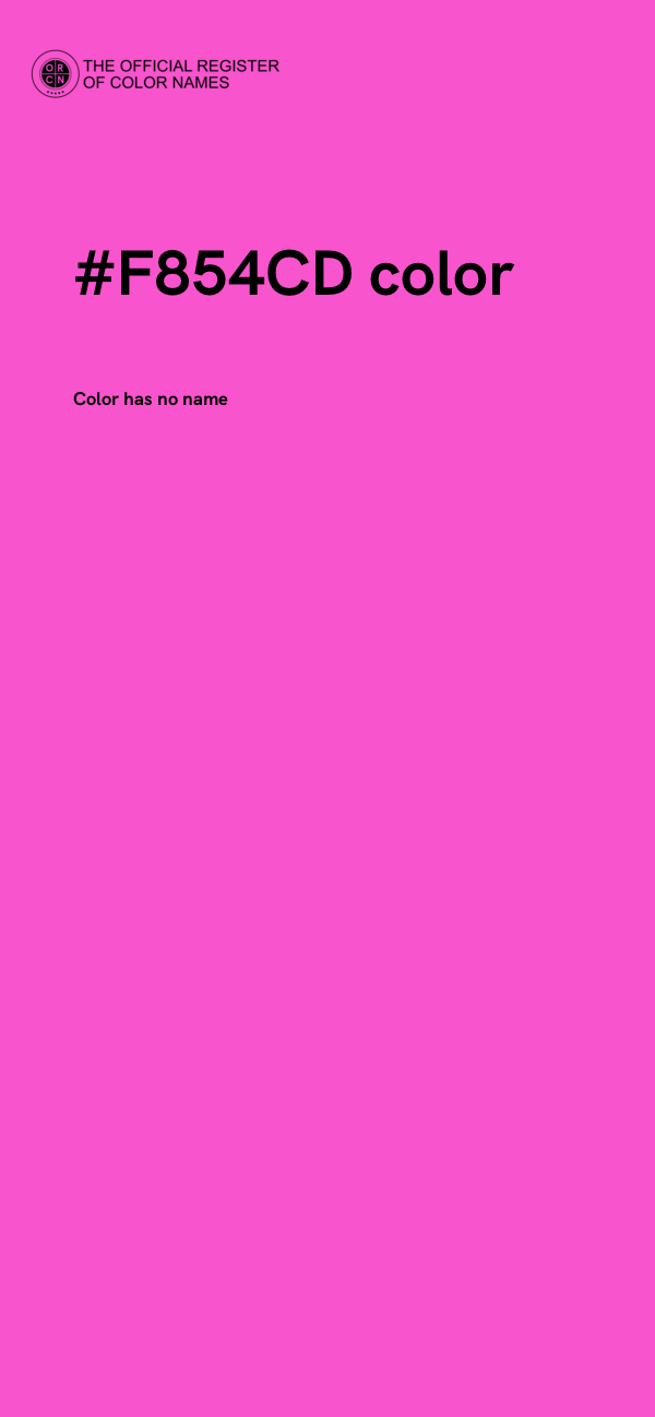 #F854CD color image