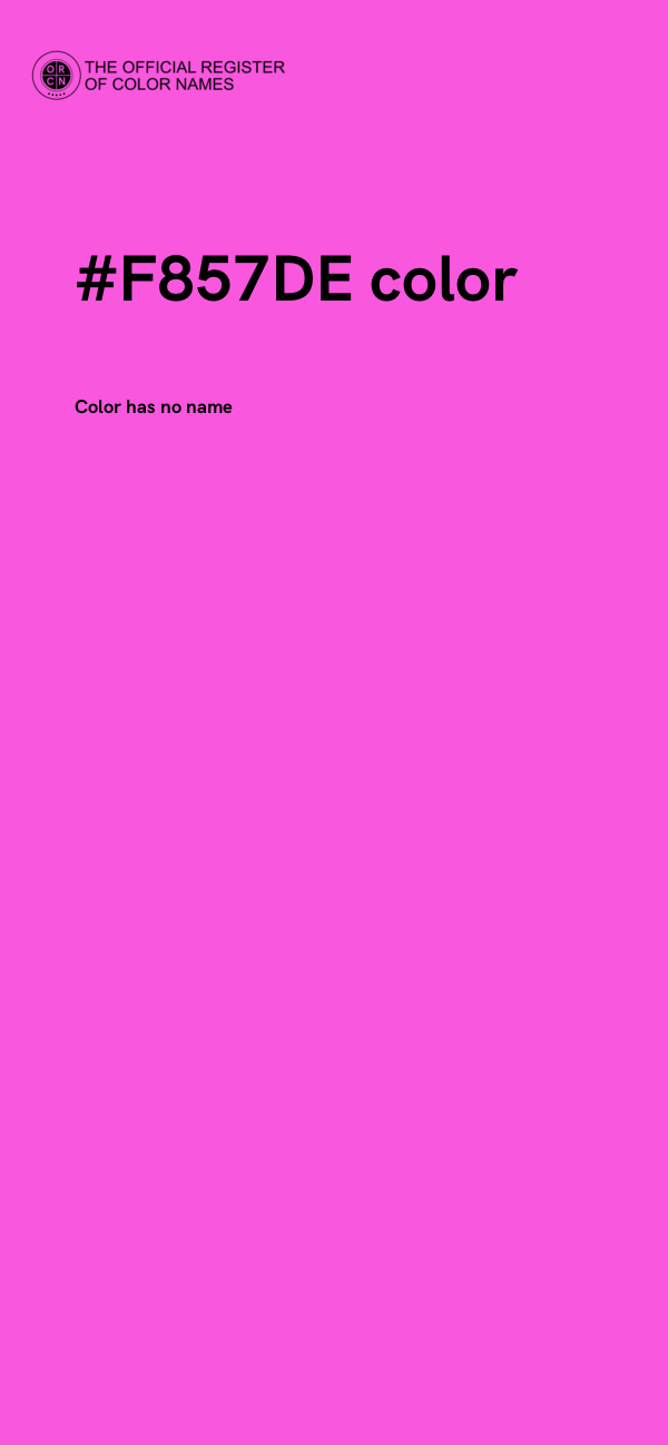 #F857DE color image