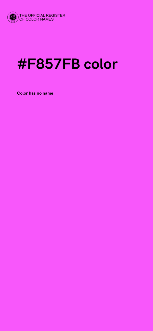 #F857FB color image