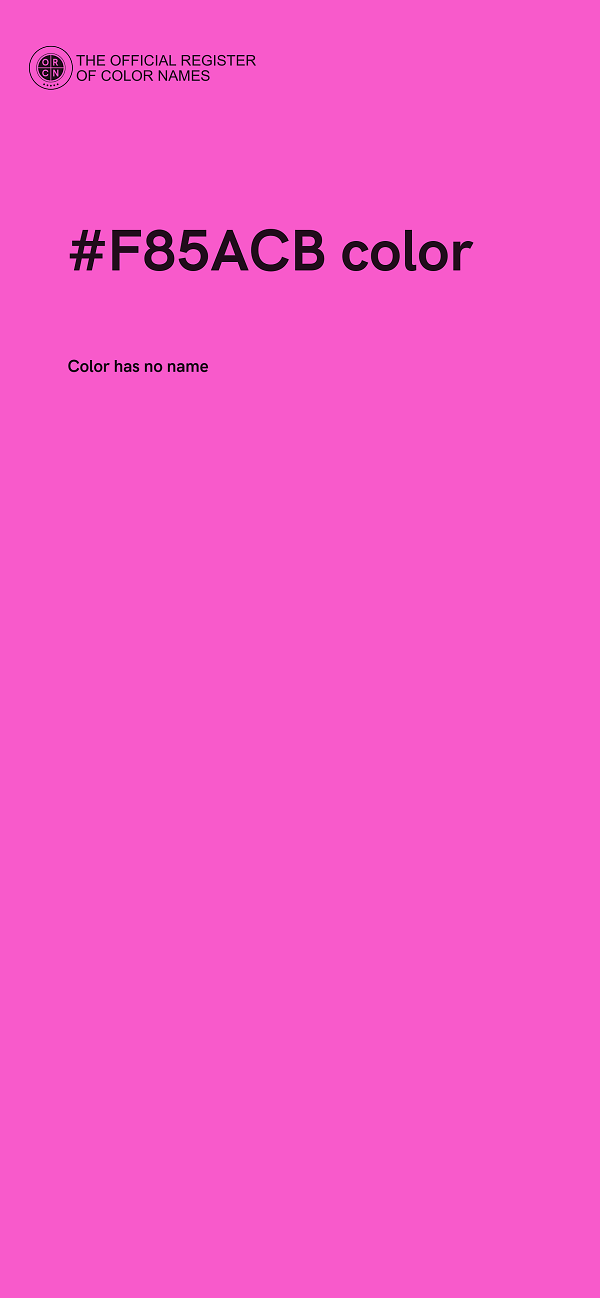 #F85ACB color image