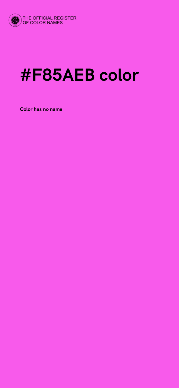 #F85AEB color image