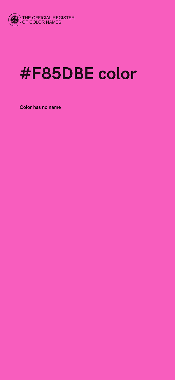 #F85DBE color image