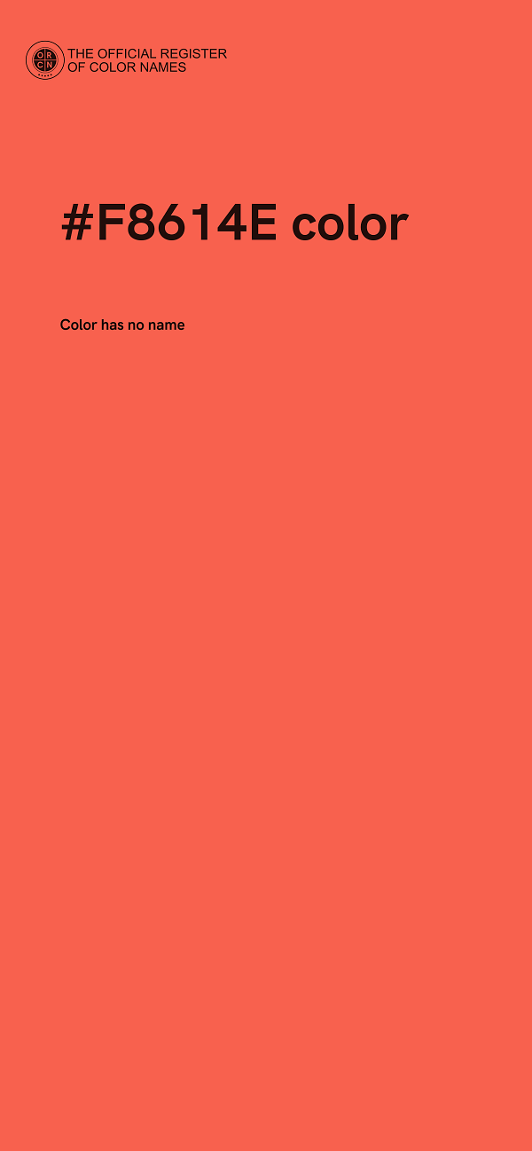 #F8614E color image