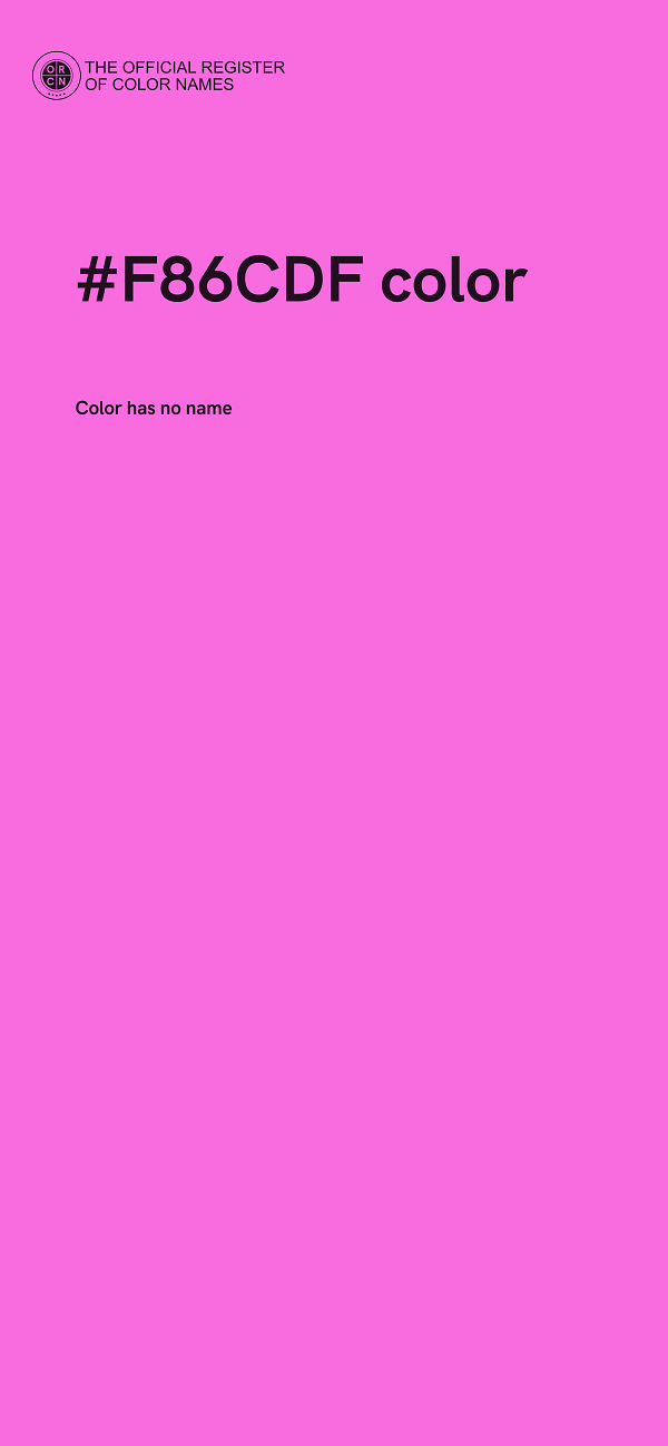 #F86CDF color image