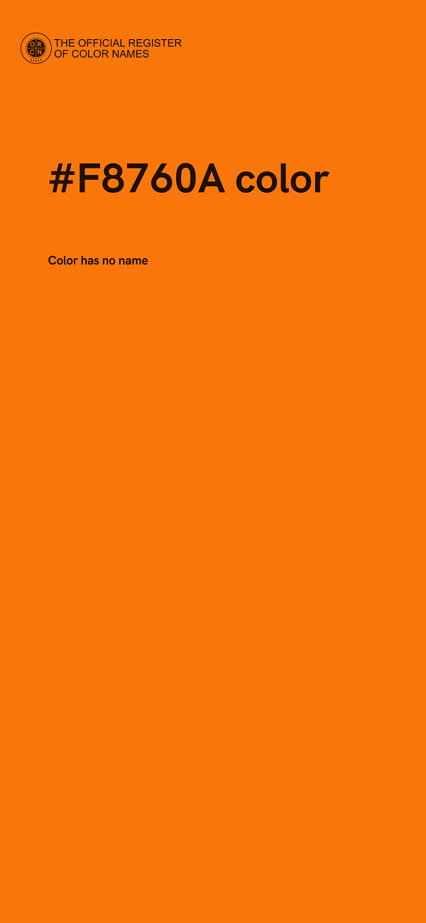 #F8760A color image