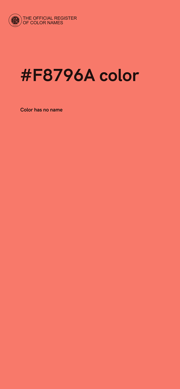 #F8796A color image