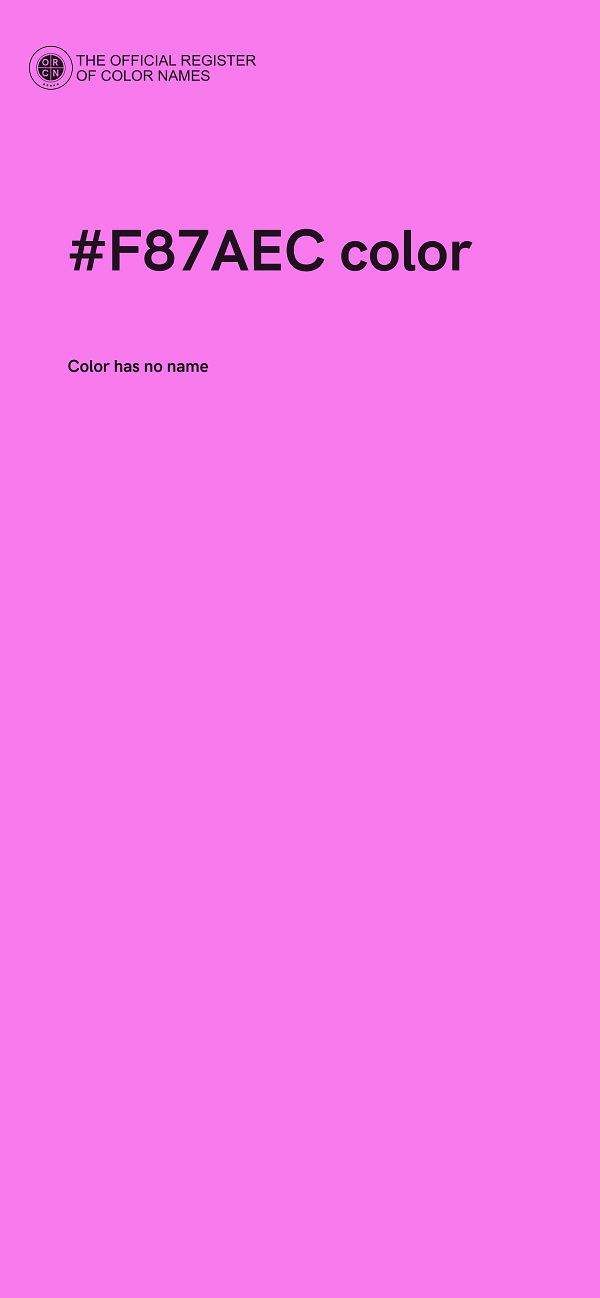 #F87AEC color image