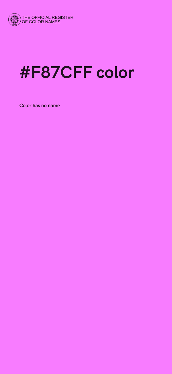#F87CFF color image