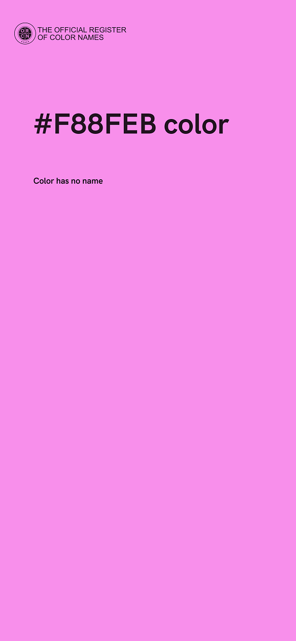 #F88FEB color image