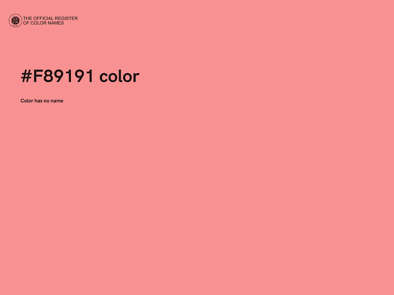 #F89191 color image