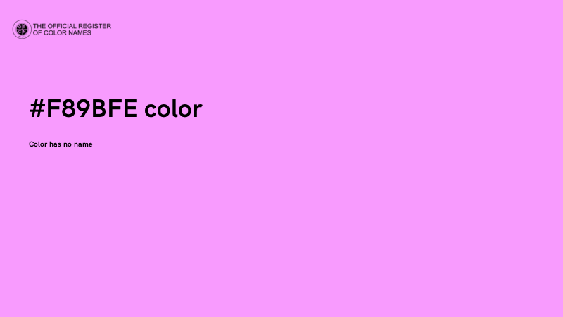 #F89BFE color image