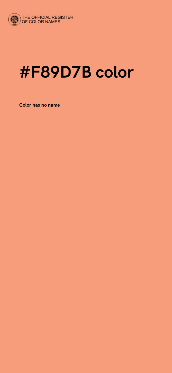 #F89D7B color image