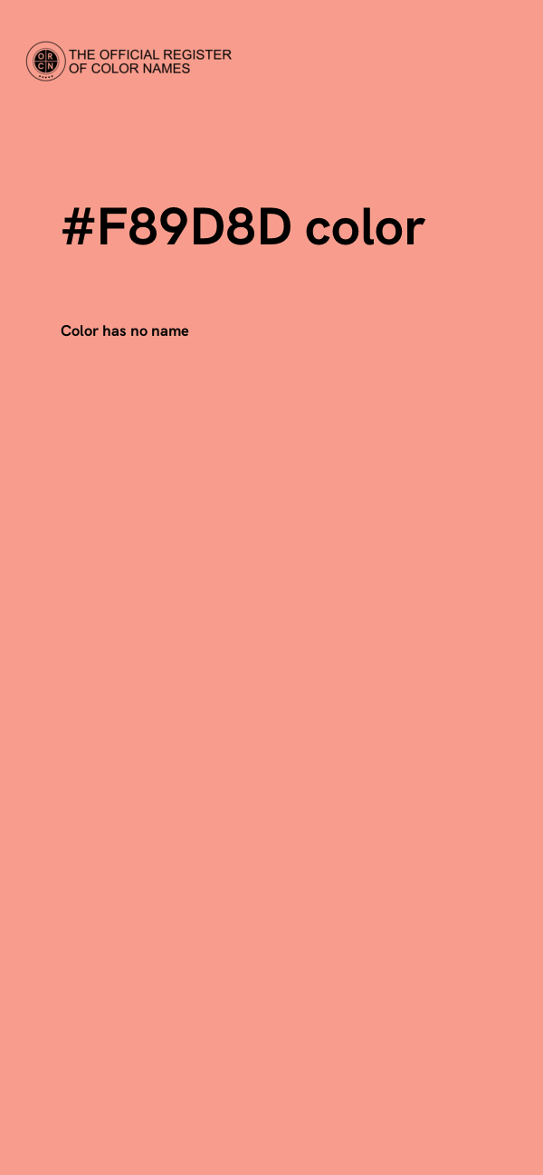#F89D8D color image