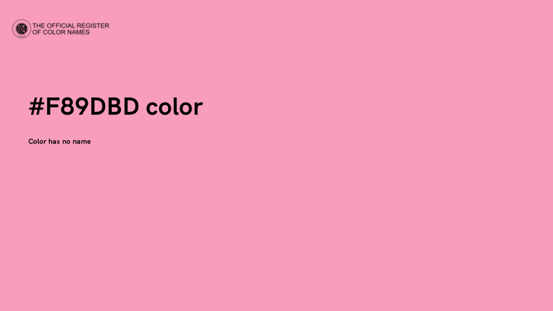 #F89DBD color image