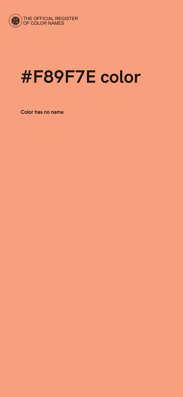 #F89F7E color image