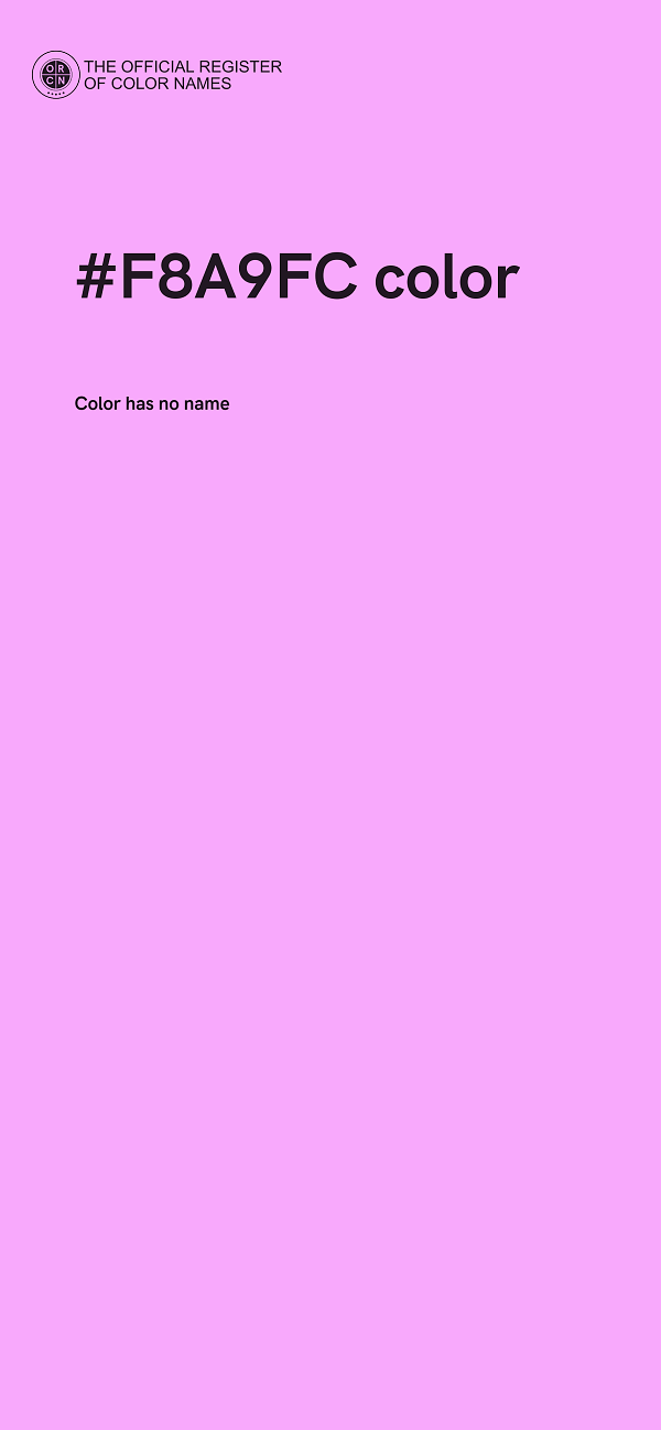 #F8A9FC color image