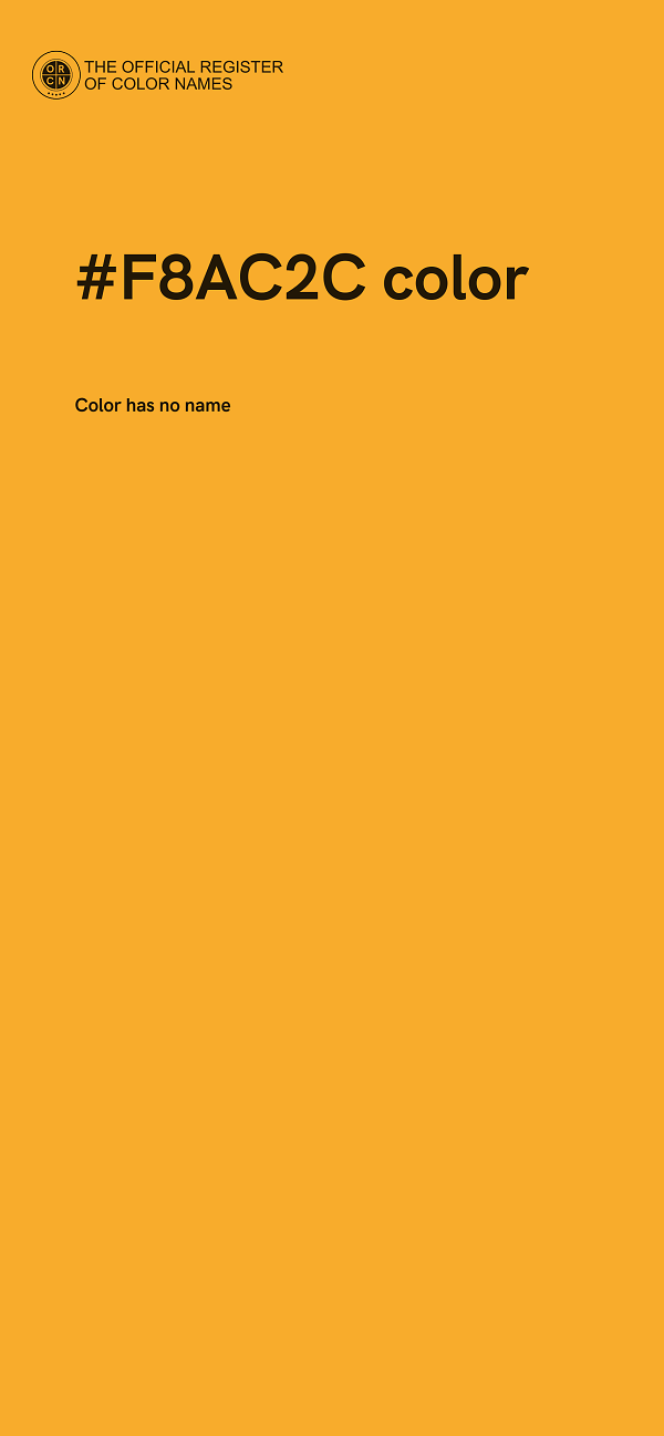 #F8AC2C color image