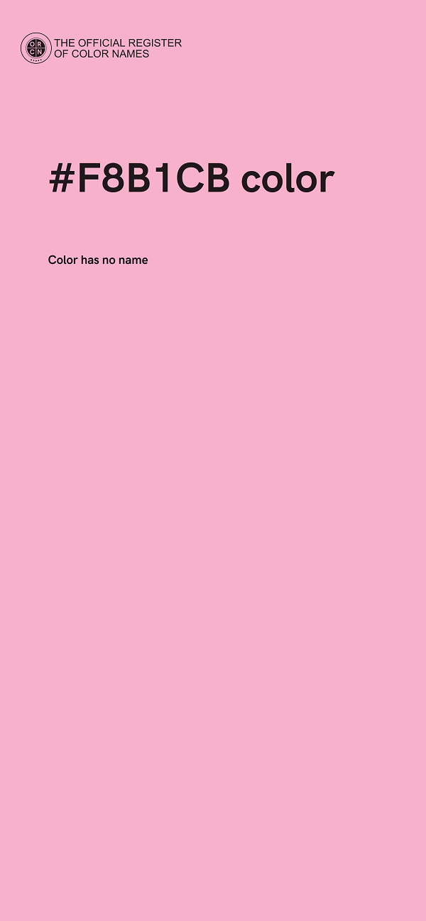 #F8B1CB color image