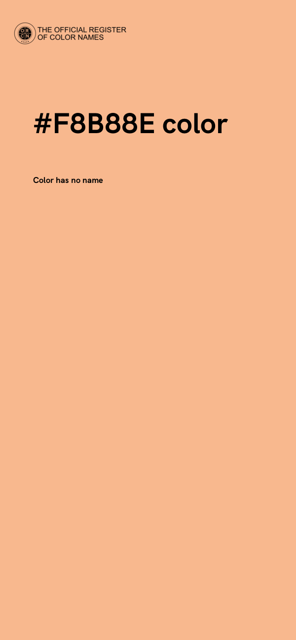 #F8B88E color image