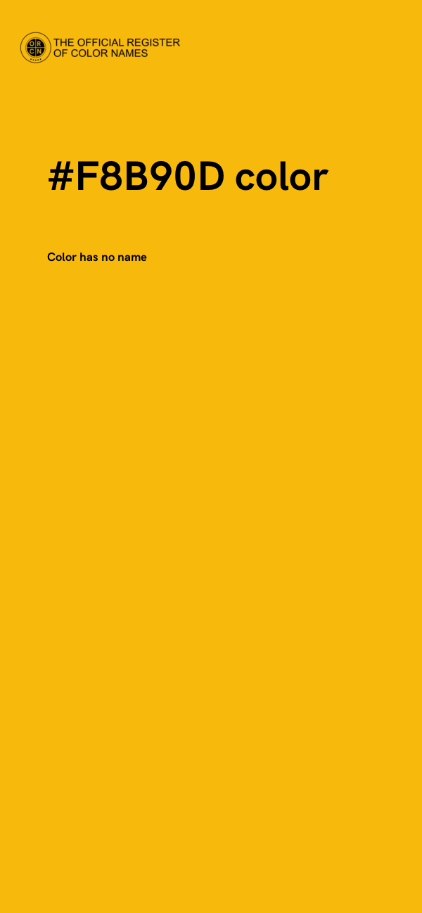 #F8B90D color image