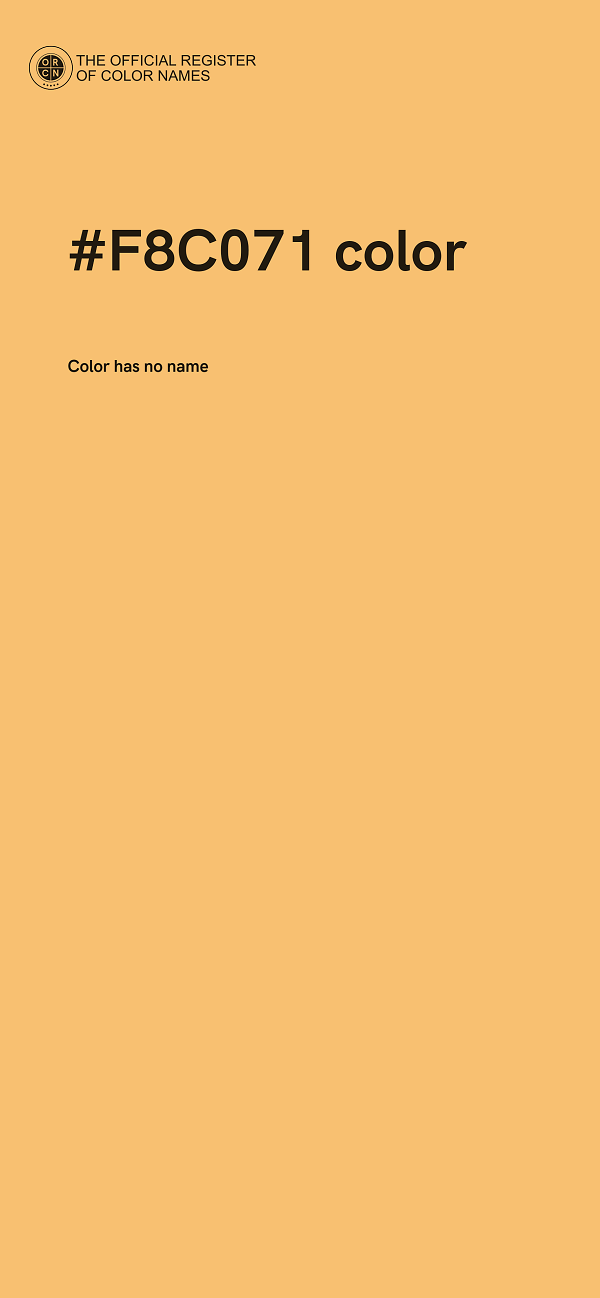 #F8C071 color image
