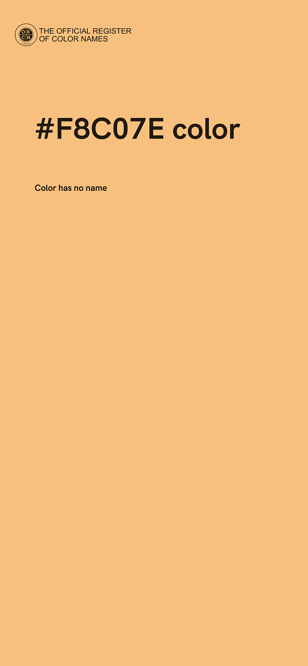 #F8C07E color image