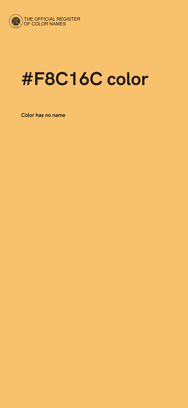 #F8C16C color image