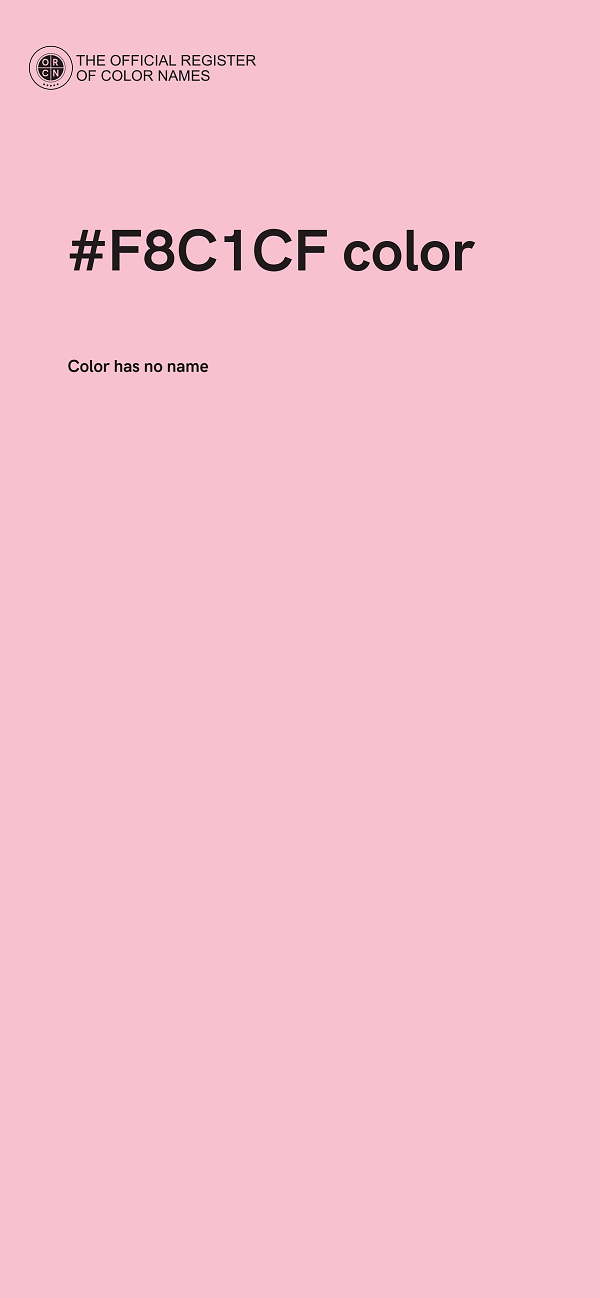 #F8C1CF color image