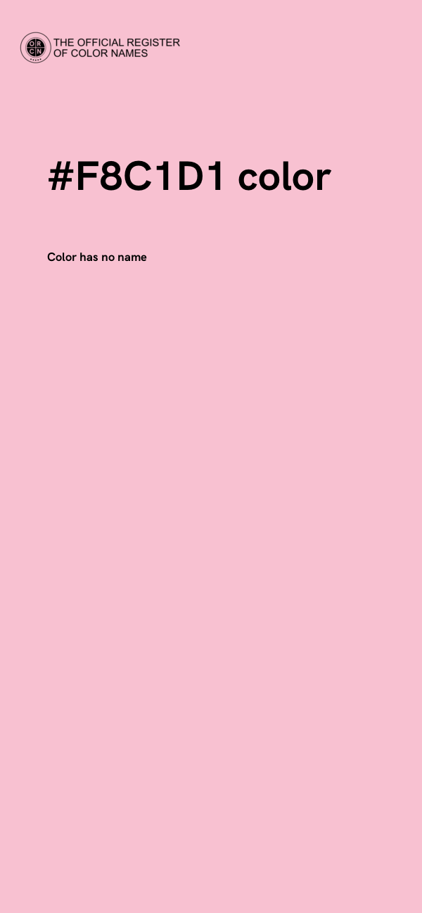 #F8C1D1 color image