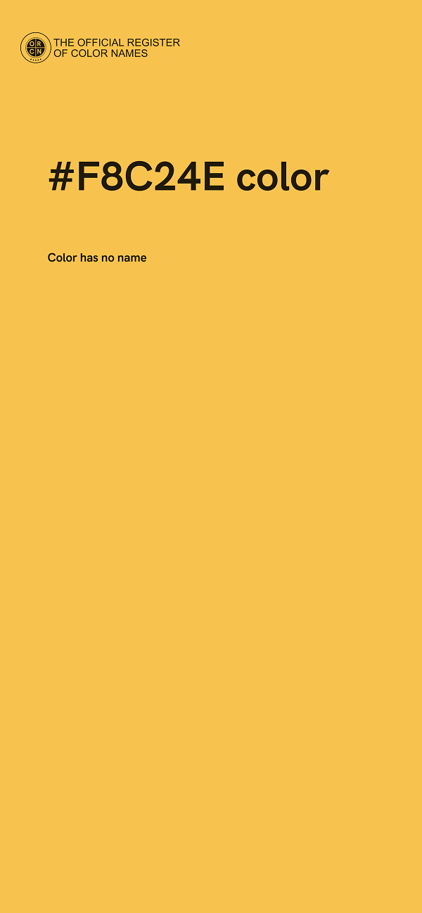 #F8C24E color image