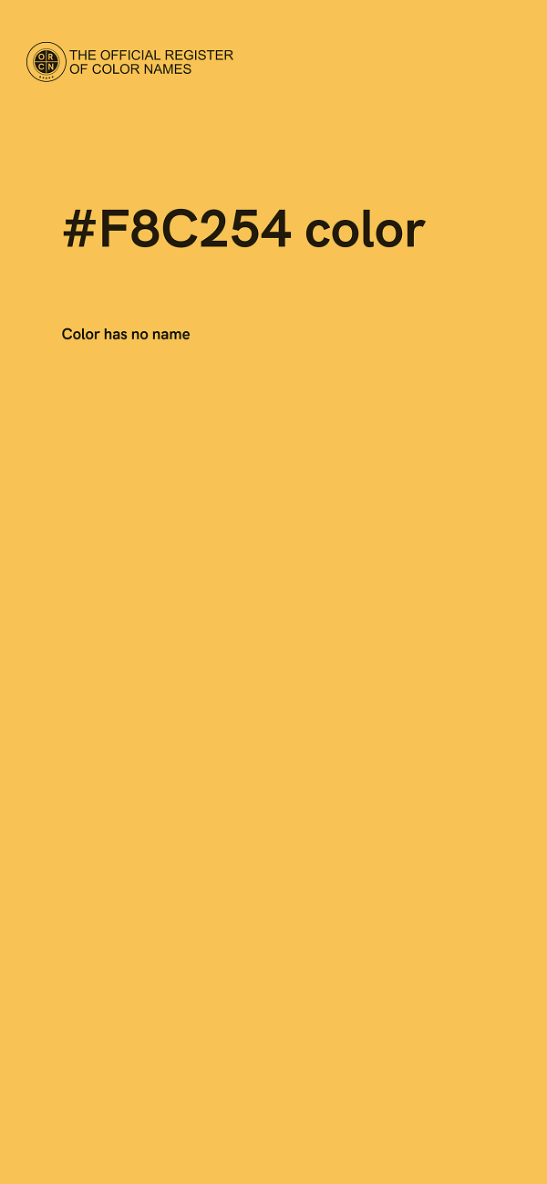 #F8C254 color image