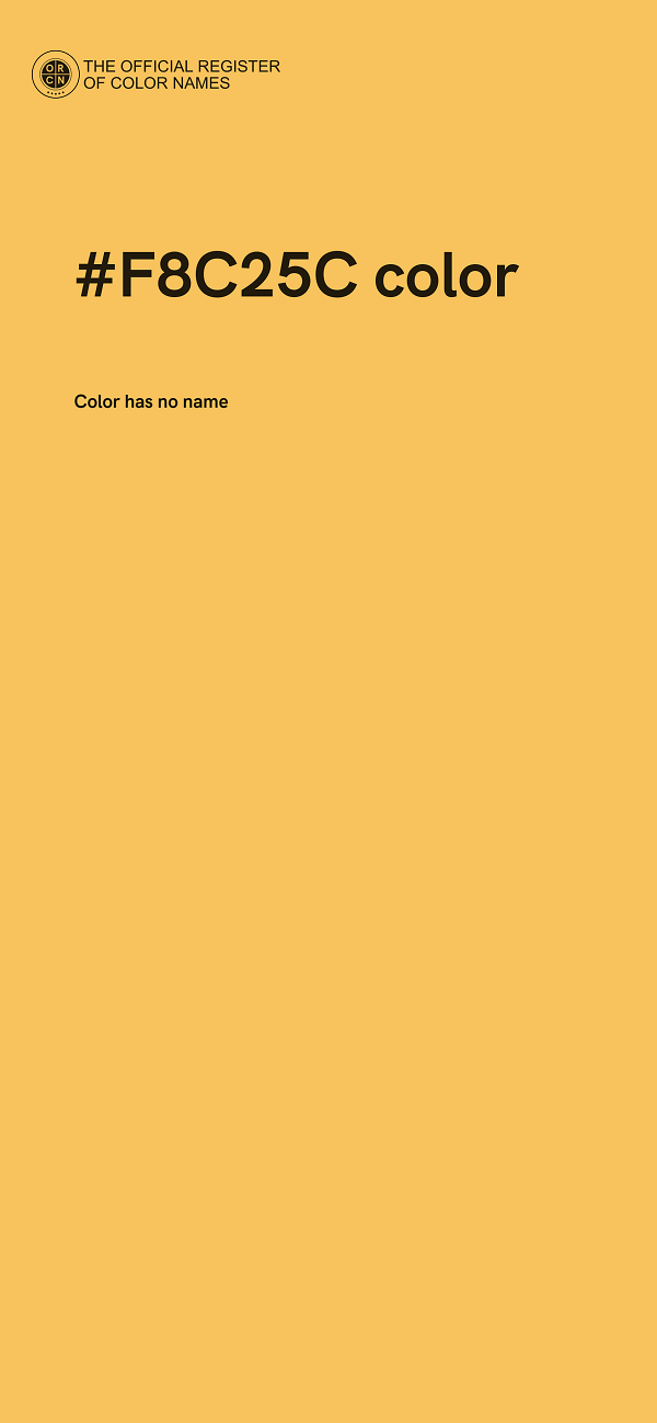 #F8C25C color image