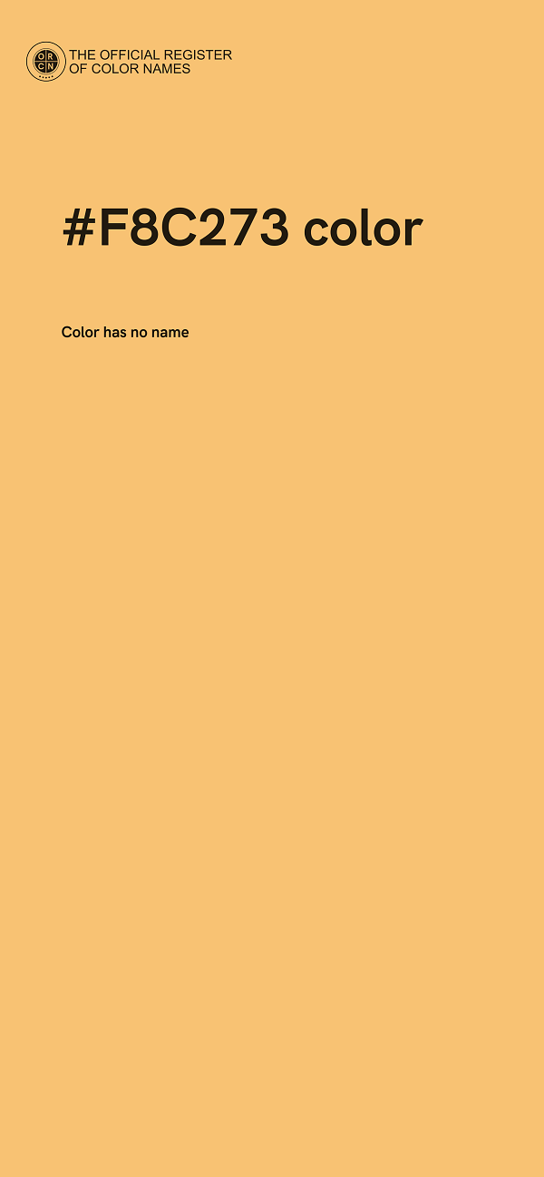 #F8C273 color image
