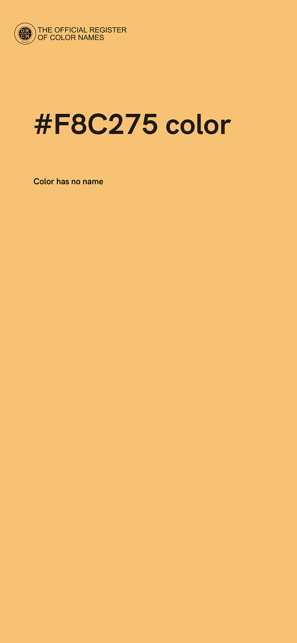 #F8C275 color image
