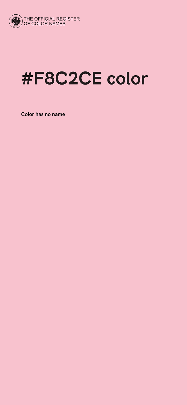 #F8C2CE color image